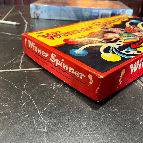 Vintage 1953 Winner Spinner Game *COMPLETE SET in EXCELLENT CONDITION* - Picture 4 of 9